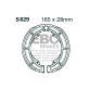 EBC Brake shoe set S629 LTF250 LTF4WD