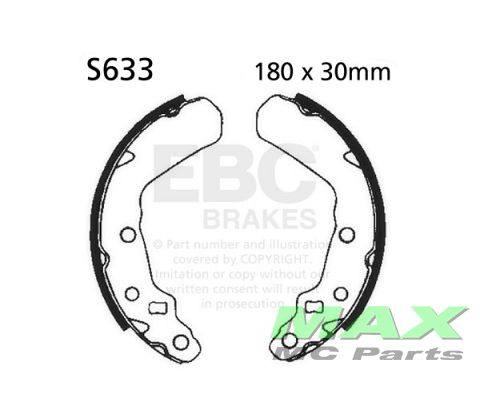 EBC Brake shoe set S633