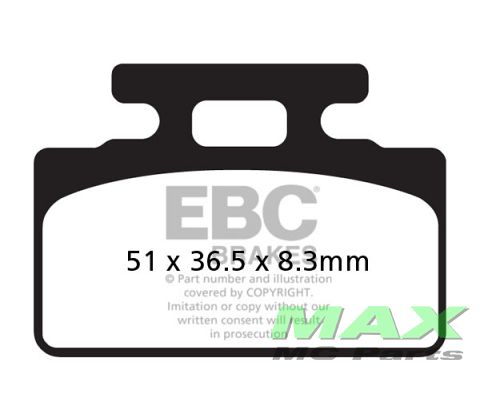 EBC Scooter Disc pad set SFA151