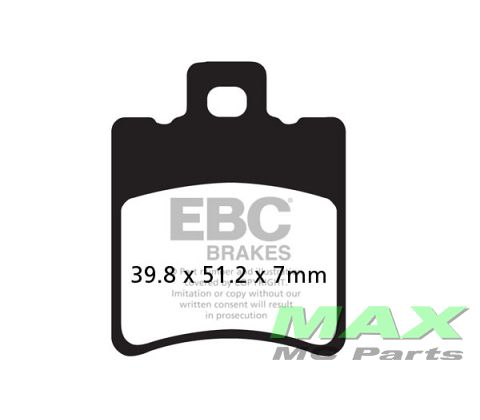 EBC Scooter Disc pad set FRONT SFA193