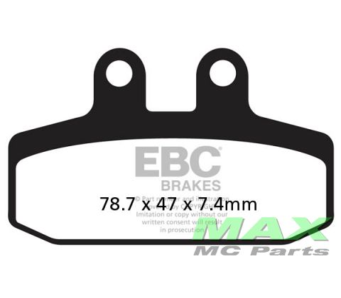 EBC Scooter pad set SFA256 *USE: FA256*