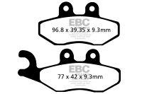 EBC Scooter Disc pad *FRONT/REAR*