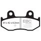 EBC Scooter pad set *REAR* SFA411