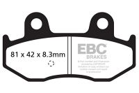 EBC Scooter pad set *REAR* SFA411