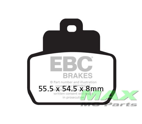 EBC Scooter Disc pad set SFA425