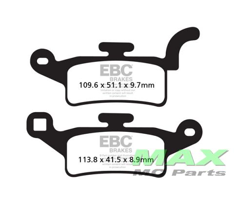 EBC Scooter Disc pad set SFA492