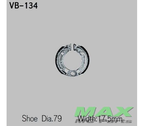 VESRAH Bremsebakker VB134 80x18MM