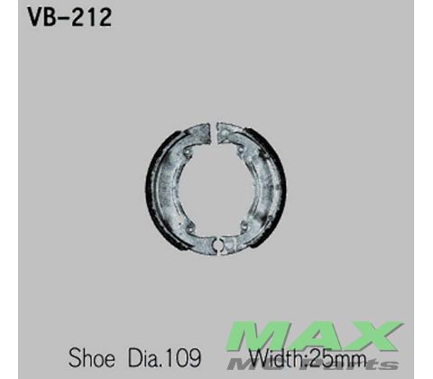 VESRAH Bremsebakker FRONT/REAR VB212