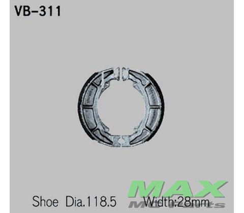 VESRAH Bremsebakker VB311