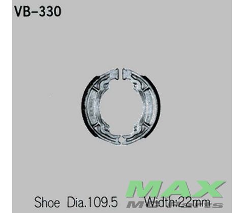 VESRAH Bremsebakker VB330 BigMax PMX50