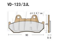 VESRAH Bremseklods VD123/2JL