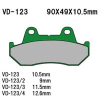 VESRAH Bremsklods VD123/3 *USE:FA069/3*