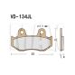 VESRAH Bremseklodser FRONT/REAR VD134JL