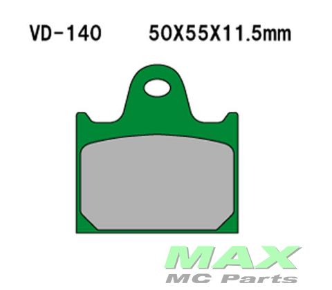 VESRAH Bremseklodser VD140