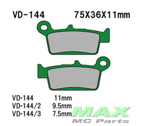 VESRAH Bremseklodser VD144