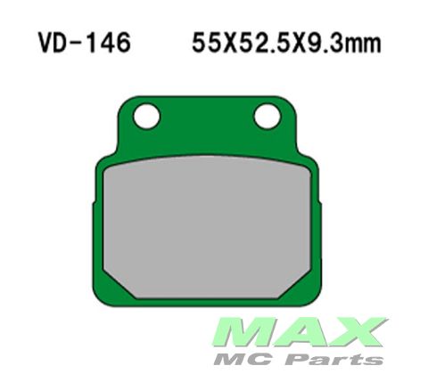 VESRAH Bremseklodser VD146