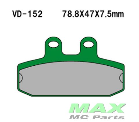 VESRAH Bremseklodser VD152