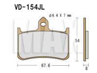 VESRAH Bremseklodser VD154JL