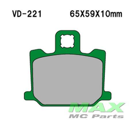 VESRAH Bremseklodser VD221
