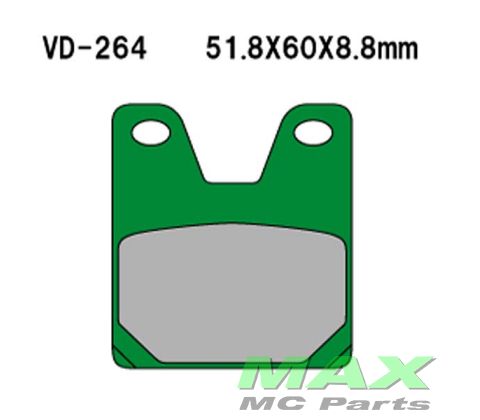 VESRAH Bremseklodser VD264