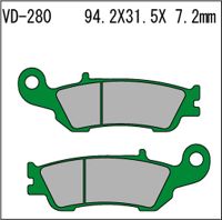 VESRAH Bremseklodser VD280