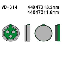 VESRAH Bremseklodser VD314