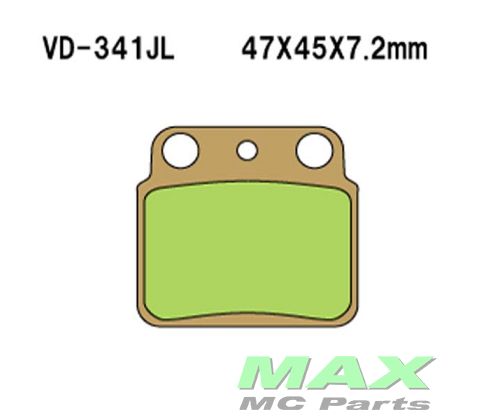 VESRAH Bremseklodser VD341JL