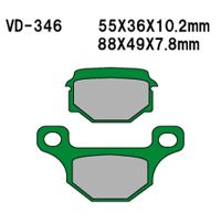 VESRAH Bremseklodser VD346