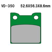 VESRAH Bremseklodser REAR VD350 RF900