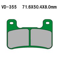 VESRAH Bremseklodser VD355