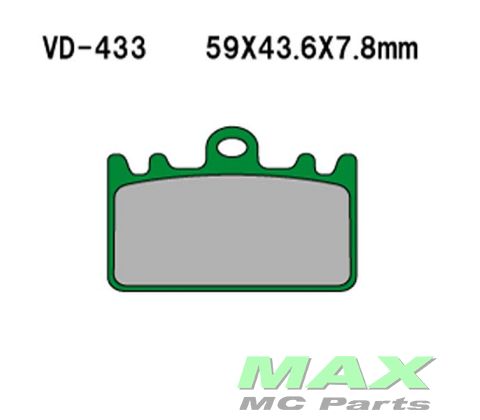 VESRAH Kevlar FRONT  VD433 ZXR400 L