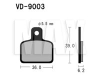 VESRAH Bremseklodser VD9003KV
