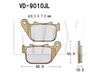 VESRAH Bremseklodser VD9010JL
