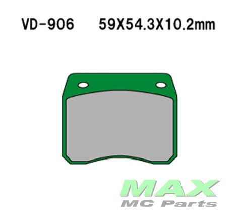 VESRAH Bremseklodser VD906