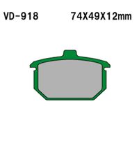 VESRAH Bremseklodser VD918