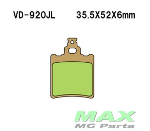 VESRAH Bremseklodser VD920SJL