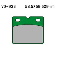 VESRAH Bremseklodser VD933