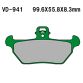 VESRAH Bremseklodser VD941