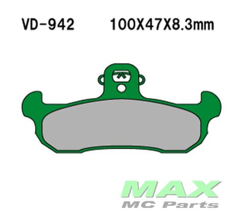 VESRAH Bremseklodser VD942