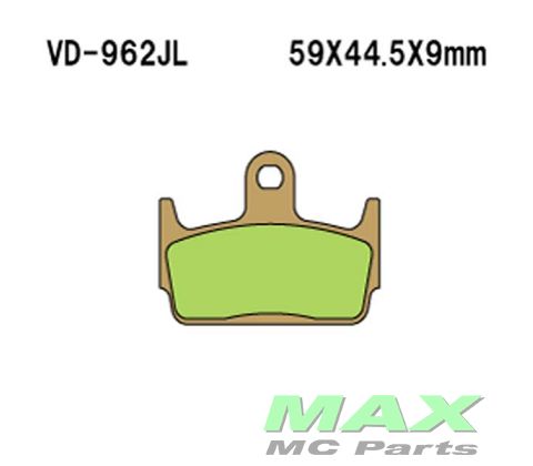 VESRAH Bremseklodser VD962SJL