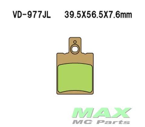 VESRAH Bremseklodser VD977SJL