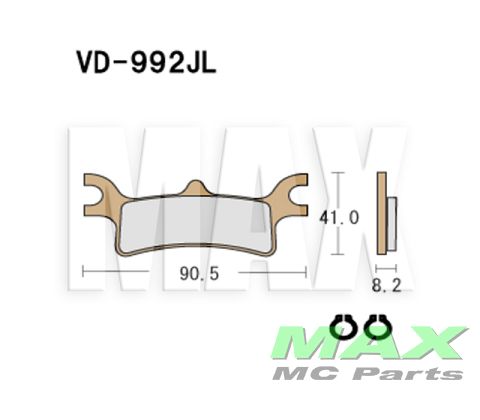 VESRAH Bremseklodser VD992JL