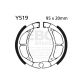EBC Brake shoe set Y519 *USE: Y502*