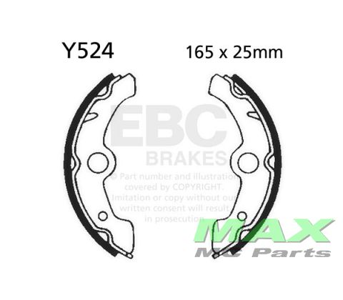 EBC Brake shoe set Y524