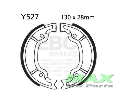 EBC Brake shoe set Y527